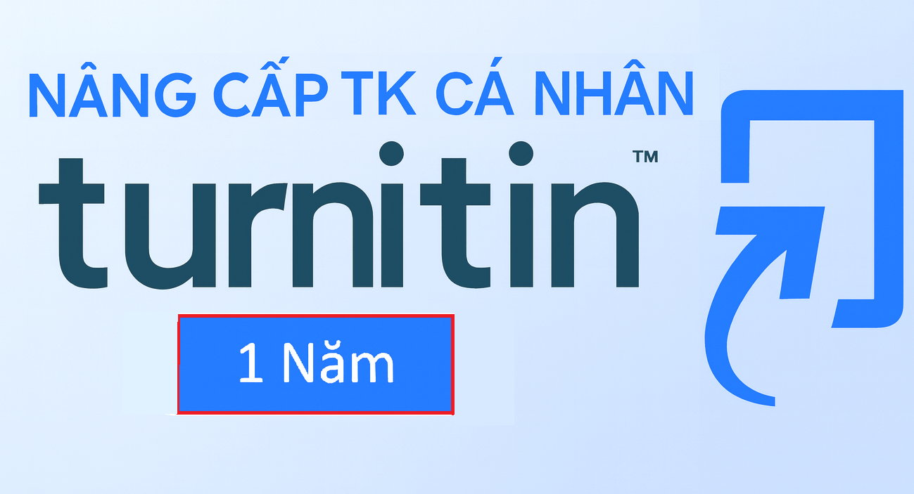Turnitin 1 năm dùng riêng trên mail cá nhân 24 turns/day